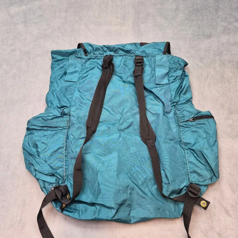 Boy Scouts of America Vintage Green Nylon Hiking Outdoors Backpack NO Frame